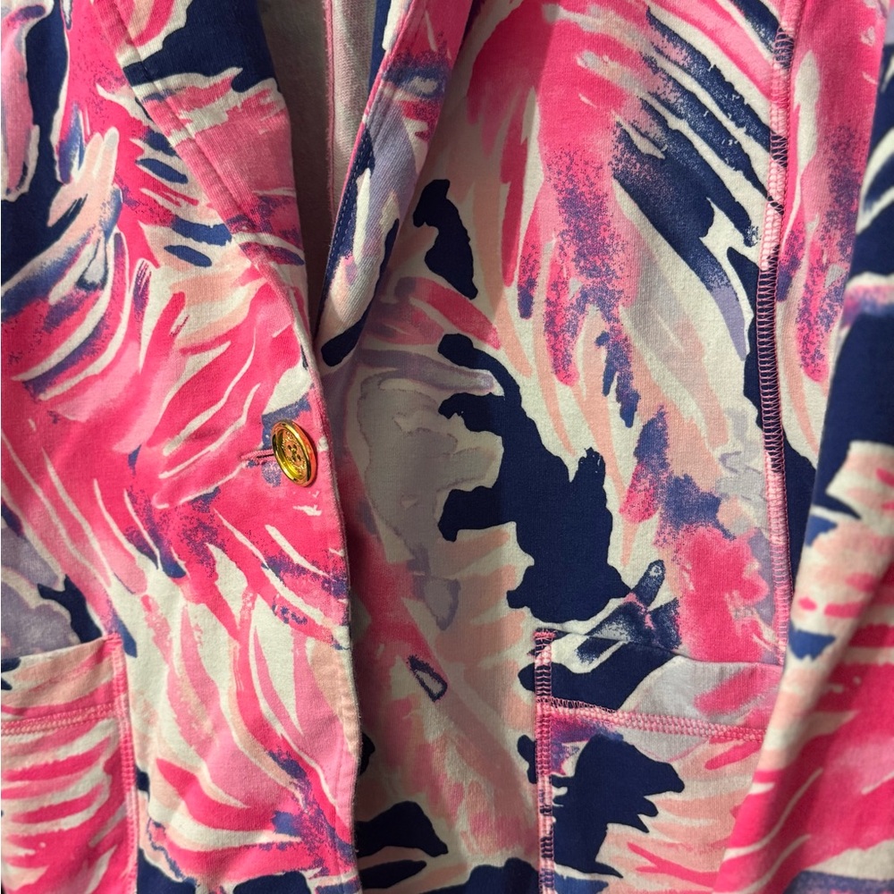 Lilly Pulitzer Mindy Shawl Collar Cardigan - Picture 2 of 5